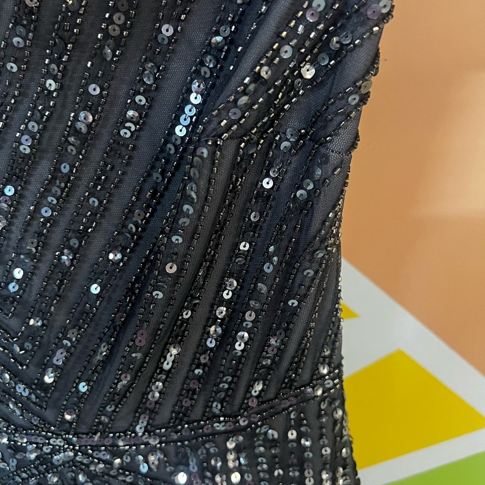 Adrianna Papell Sequin Dress - Picture 5 of 14